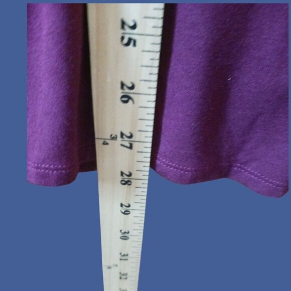 Apt. 9 Wine Color twist Front tee Size XLarge - Picture 8 of 8